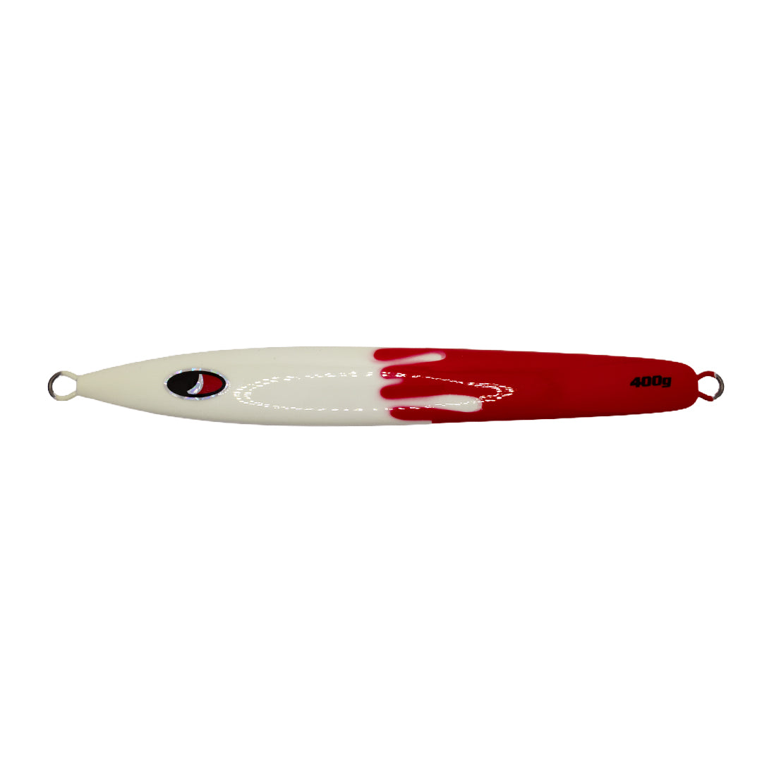 400g Red Glow "Rocker" Jig