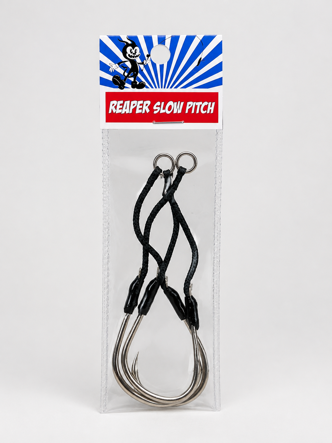 Reaper  5/0 assist hooks.